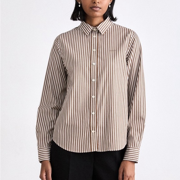 Gant Tops - GANT REG CLASSIC STRIPED - Button-down blouse -